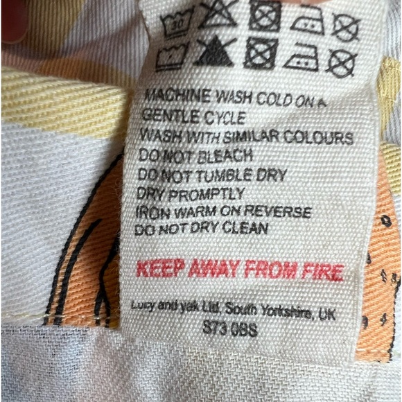 Rare Lucy & Yak Fizzy Pop Riley Romper Size UK10 US6 - Picture 8 of 16